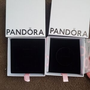 Pandora White Jewelry Boxes